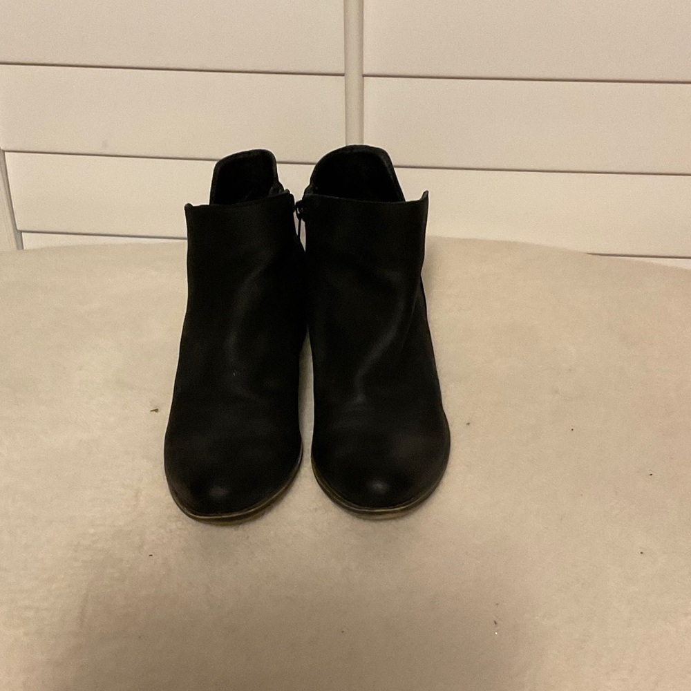 Lucky Brand Black Ankle Booties